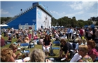 EASTBOURNE, ENGLAND - JUNE 21:  Fans enjoy a picnic ahead of the start of play on day eight of the Aegon International at Devonshire Park on June 21, 2014 in Eastbourne, England. (Photo by Jan Kruger/Getty Images)